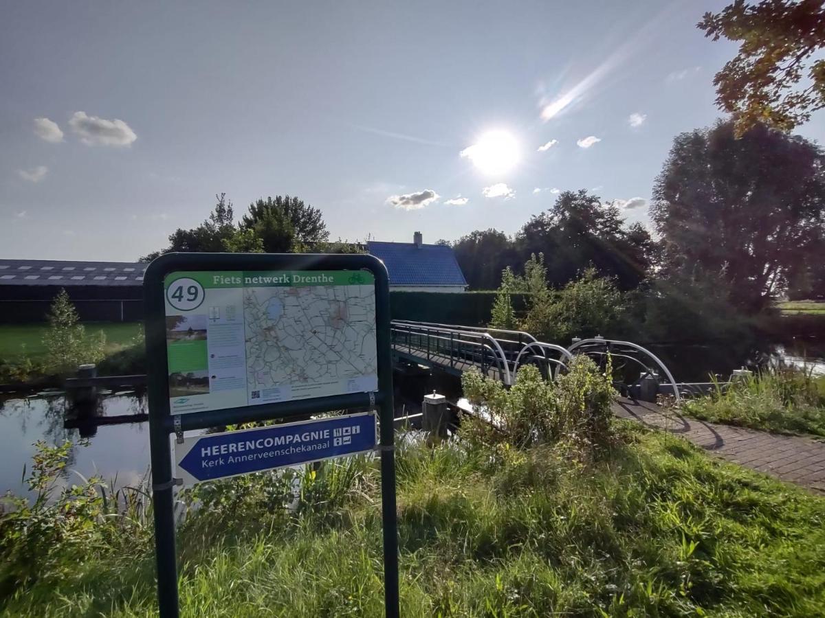 Drenths Landgoed, Lekker Uit Apartment Annerveenschekanaal Bagian luar foto